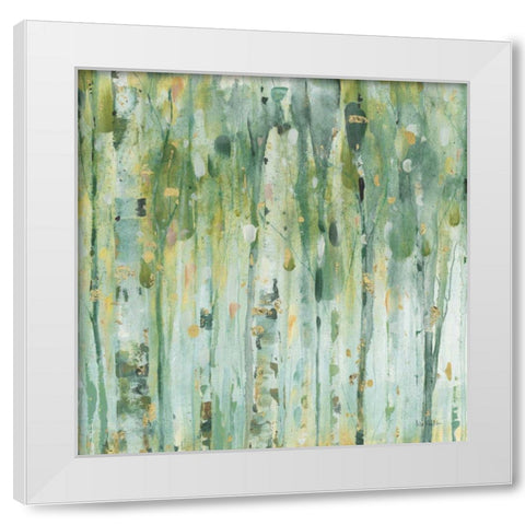 The Forest III White Modern Wood Framed Art Print by Audit, Lisa