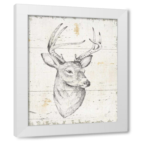 Wild and Beautiful I White Modern Wood Framed Art Print by Brissonnet, Daphne