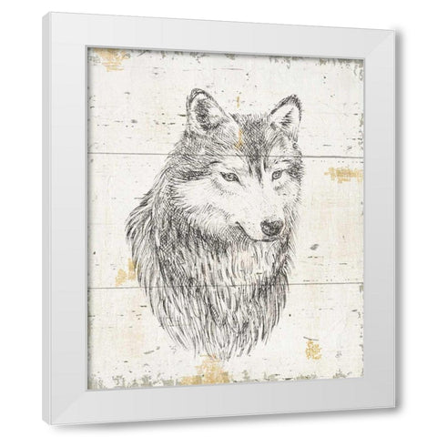 Wild and Beautiful III White Modern Wood Framed Art Print by Brissonnet, Daphne