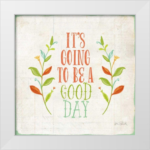 Be Kind II White Modern Wood Framed Art Print by Pertiet, Katie