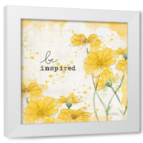 You Shine II White Modern Wood Framed Art Print by Pertiet, Katie