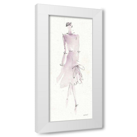 La Fashion I White Modern Wood Framed Art Print by Tavoletti, Anne