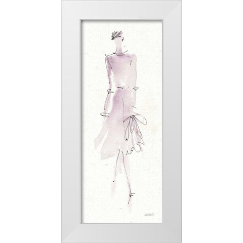 La Fashion I White Modern Wood Framed Art Print by Tavoletti, Anne