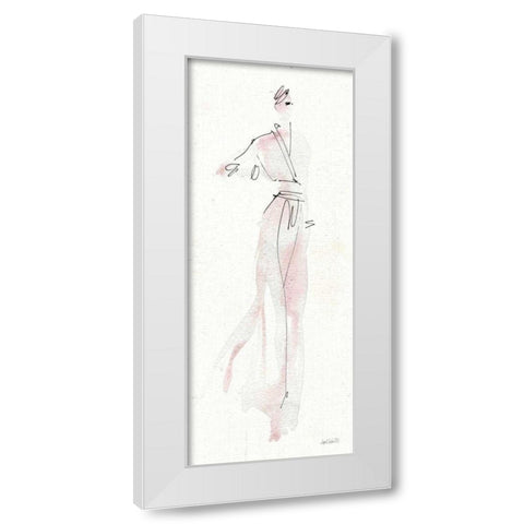 La Fashion IV White Modern Wood Framed Art Print by Tavoletti, Anne