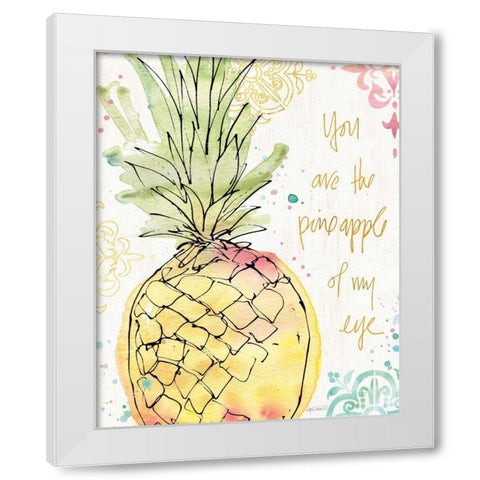 Palm Passion VIII White Modern Wood Framed Art Print by Tavoletti, Anne