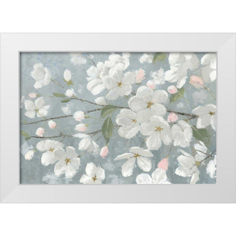 Spring Beautiful Crop White Modern Wood Framed Art Print by Wiens, James