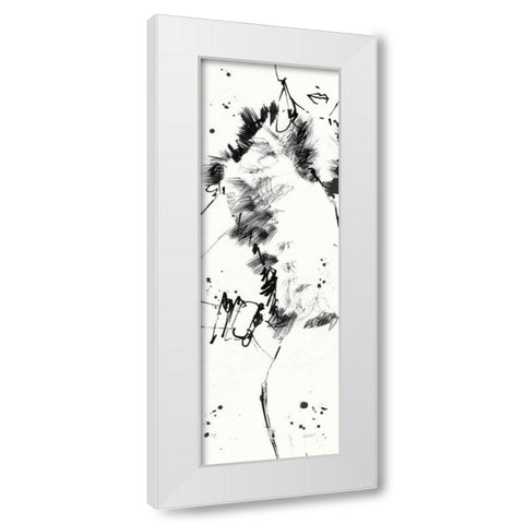 Fashion Strokes VIII White Modern Wood Framed Art Print by Tavoletti, Anne