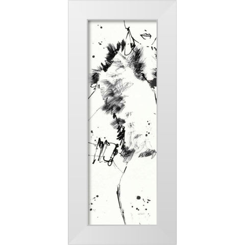 Fashion Strokes VIII White Modern Wood Framed Art Print by Tavoletti, Anne