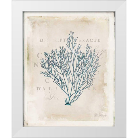 Sea Garden II White Modern Wood Framed Art Print by Pertiet, Katie