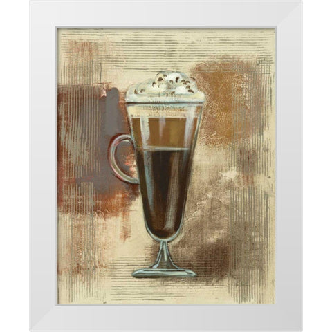 Cafe Classico I Neutral White Modern Wood Framed Art Print by Vassileva, Silvia