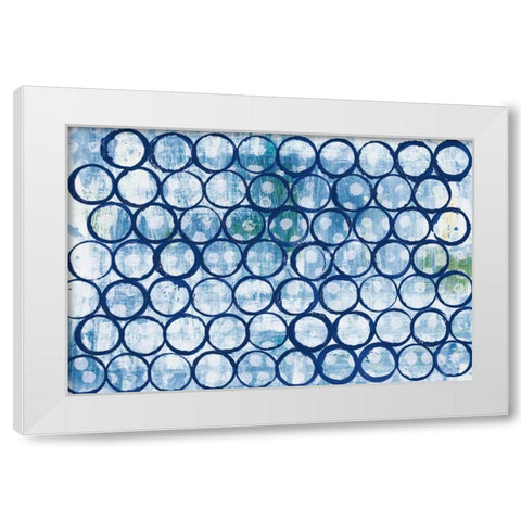 Eclipse I White Modern Wood Framed Art Print by Averinos, Melissa