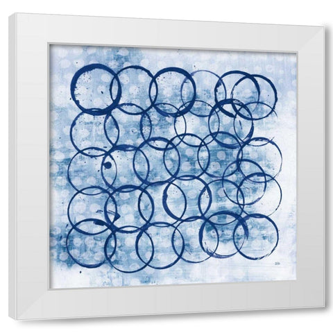 Eclipse II White Modern Wood Framed Art Print by Averinos, Melissa