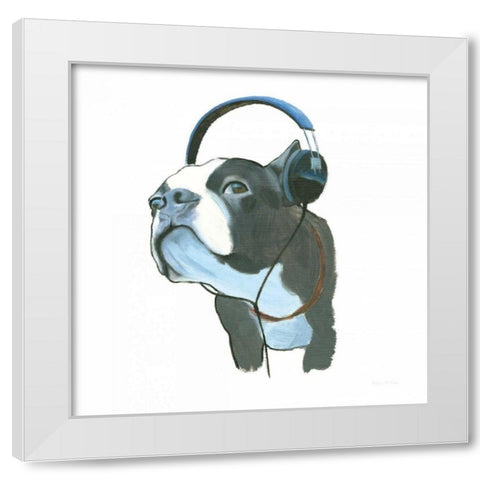 The Boys III White Modern Wood Framed Art Print by Sullivan, Myles