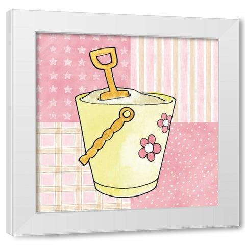 Coastal Baby V White Modern Wood Framed Art Print by Grove, Beth