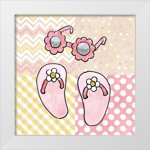 Coastal Baby VII White Modern Wood Framed Art Print by Grove, Beth