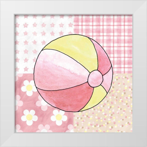 Coastal Baby VIII White Modern Wood Framed Art Print by Grove, Beth