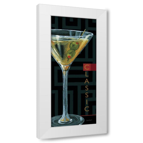 Its 5 PM IV White Modern Wood Framed Art Print by Audit, Lisa