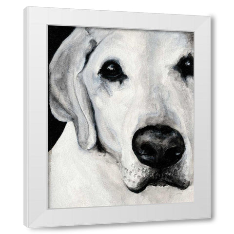 Sparta II White Modern Wood Framed Art Print by Ducklow, Patsy