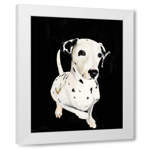 Dakota I White Modern Wood Framed Art Print by Ducklow, Patsy