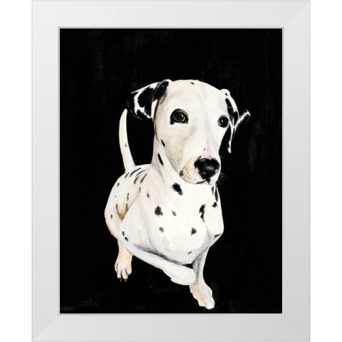 Dakota I White Modern Wood Framed Art Print by Ducklow, Patsy