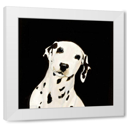 Dakota II White Modern Wood Framed Art Print by Ducklow, Patsy