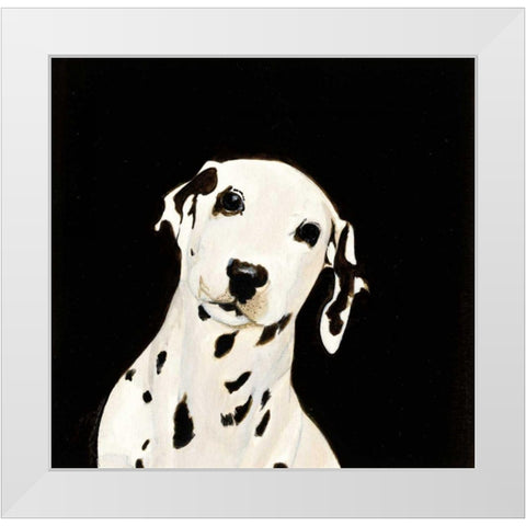 Dakota II White Modern Wood Framed Art Print by Ducklow, Patsy