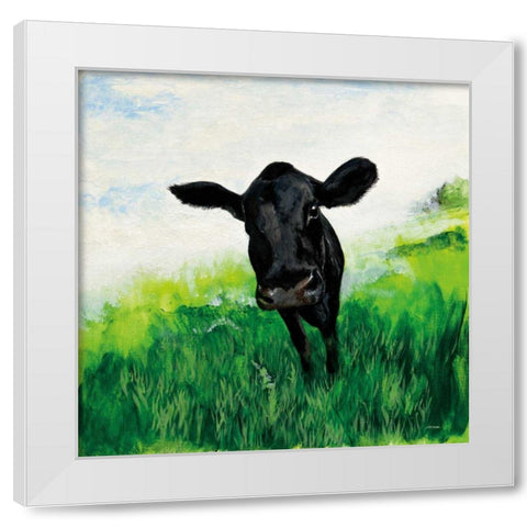 Farm Team II White Modern Wood Framed Art Print by Ducklow, Patsy