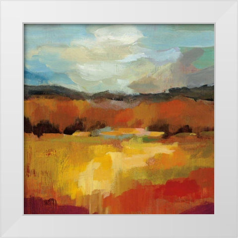 October Moment II White Modern Wood Framed Art Print by Vassileva, Silvia