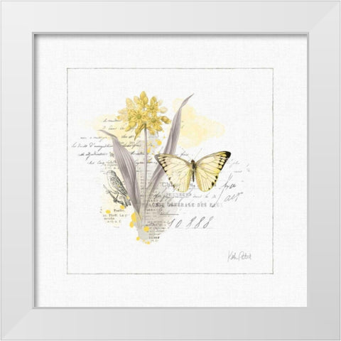 Sunny Day III White Modern Wood Framed Art Print by Pertiet, Katie