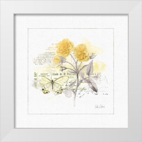 Sunny Day IV White Modern Wood Framed Art Print by Pertiet, Katie
