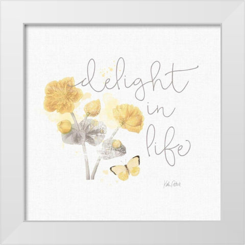Sunny Day VI White Modern Wood Framed Art Print by Pertiet, Katie