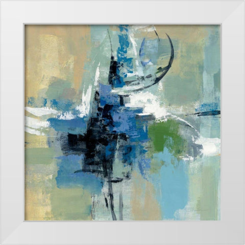 Vista Point I White Modern Wood Framed Art Print by Vassileva, Silvia