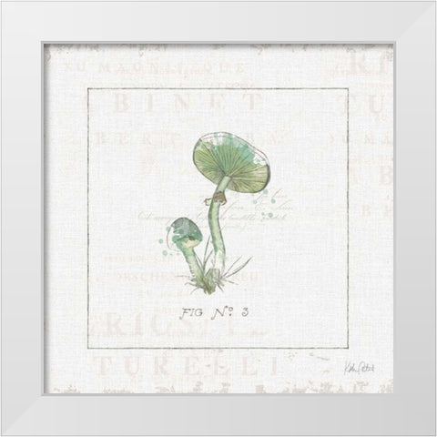 In the Forest III White Modern Wood Framed Art Print by Pertiet, Katie