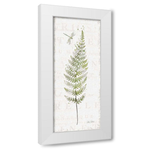 In the Forest IX White Modern Wood Framed Art Print by Pertiet, Katie