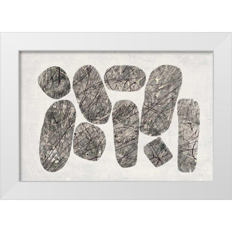 Ballinglen Warm Crop White Modern Wood Framed Art Print by Rhue, Piper