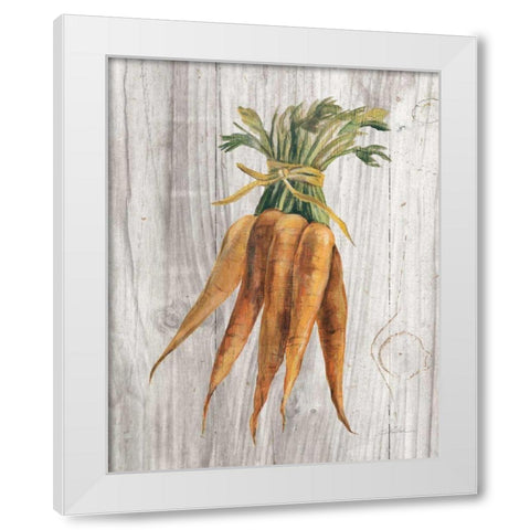 Market Vegetables I White Modern Wood Framed Art Print by Vassileva, Silvia