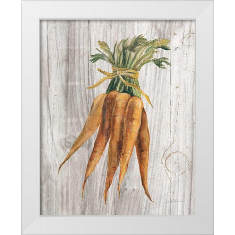 Market Vegetables I White Modern Wood Framed Art Print by Vassileva, Silvia