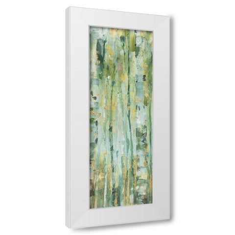 The Forest VII White Modern Wood Framed Art Print by Audit, Audit