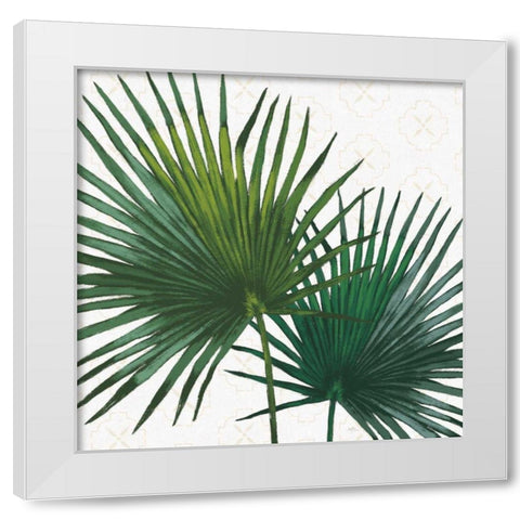 Welcome to Paradise XII White Modern Wood Framed Art Print by Penner, Janelle
