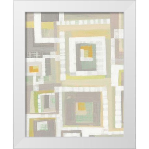 Harbor Windows VII White Modern Wood Framed Art Print by Averinos, Melissa