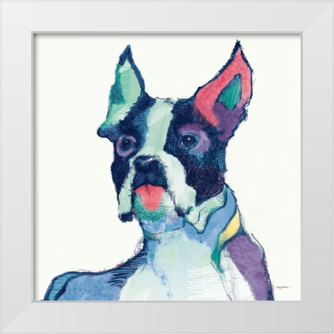 Ulysses Watercolor Pastel White Modern Wood Framed Art Print by Tillmon, Avery