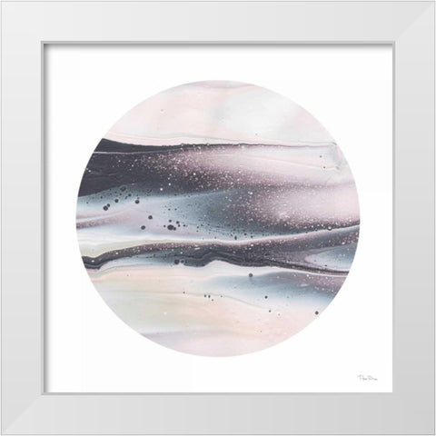 Dark Matter I White Modern Wood Framed Art Print by Rhue, Piper