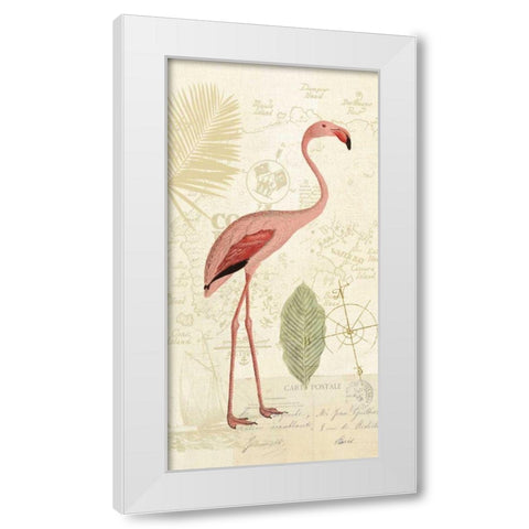 Floridian I Panel White Modern Wood Framed Art Print by Pertiet, Katie