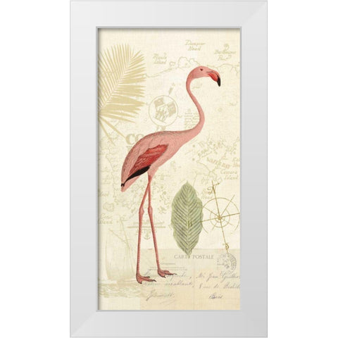 Floridian I Panel White Modern Wood Framed Art Print by Pertiet, Katie