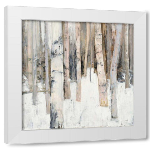 Warm Winter Light I White Modern Wood Framed Art Print by Purinton, Julia