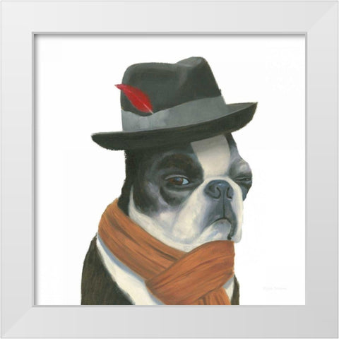 The Boys VIII White Modern Wood Framed Art Print by Sullivan, Myles