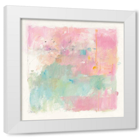 At Loose Ends White Modern Wood Framed Art Print by Schick, Mike