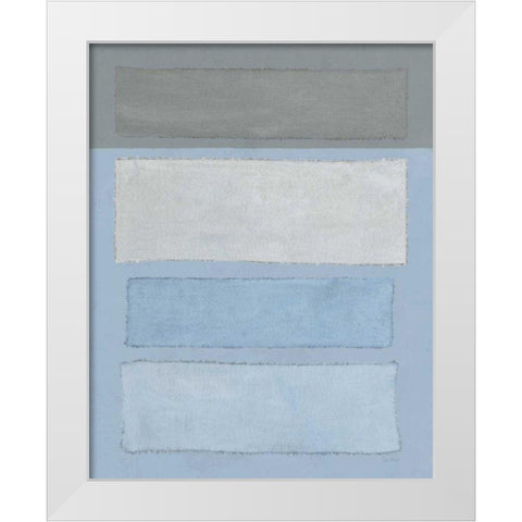 Painted Weaving I FB White Modern Wood Framed Art Print by Rhue, Piper