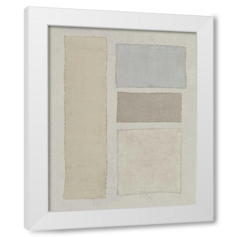Painted Weaving III FB White Modern Wood Framed Art Print by Rhue, Piper
