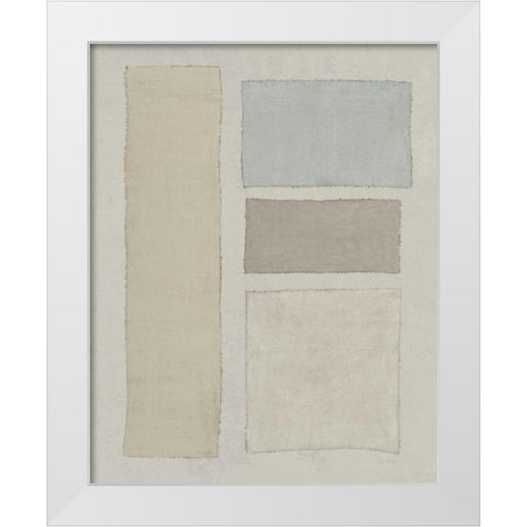 Painted Weaving III FB White Modern Wood Framed Art Print by Rhue, Piper